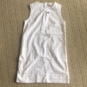 BNWT GAP white shift dress - 0